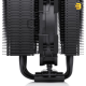 Noctua NH-D12L chromax.black CPU Cooler — Dual-Tower, 145mm Height, 5 Heatpipes, NF-A12x25r 120mm PWM Fan, 22.6 dB(A), 100% RAM Compatibility, Intel LGA1851/1700/1200 & AMD AM5/AM4, Black Noctua NH-D12L chromax.black CPU Cooler — Dual-Tower, 145mm Height, 5 Heatpipes, NF-A12x25r 120mm PWM Fan, 22.6 dB(A), 100% RAM Compatibility, Intel LGA1851/1700/1200 & AMD AM5/AM4, Black