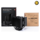 Noctua NH-D12L chromax.black CPU Cooler — Dual-Tower, 145mm Height, 5 Heatpipes, NF-A12x25r 120mm PWM Fan, 22.6 dB(A), 100% RAM Compatibility, Intel LGA1851/1700/1200 & AMD AM5/AM4, Black Noctua NH-D12L chromax.black CPU Cooler — Dual-Tower, 145mm Height, 5 Heatpipes, NF-A12x25r 120mm PWM Fan, 22.6 dB(A), 100% RAM Compatibility, Intel LGA1851/1700/1200 & AMD AM5/AM4, Black