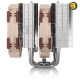 Noctua NH-D15 G2 Dual-Tower CPU Air Cooler with 8 Nickel-Plated Copper Heatpipes — 2× NF-A14x25r G2 PWM 140mm Fans, SecuFirm2+ Multi-Socket Mounting System (AM5, LGA1700, LGA1851, etc.), NT-H2 Thermal Compound, 168mm Height Noctua NH-D15 G2 Dual-Tower CPU Air Cooler with 8 Nickel-Plated Copper Heatpipes — 2× NF-A14x25r G2 PWM 140mm Fans, SecuFirm2+ Multi-Socket Mounting System (AM5, LGA1700, LGA1851, etc.), NT-H2 Thermal Compound, 168mm Height