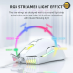 ONIKUMA CW905 RGB Wired Gaming Mouse White — 6400 DPI Optical Sensor, 7 Programmable Buttons, USB Connectivity, Ergonomic Design, 1.5m Cable, RGB Backlit