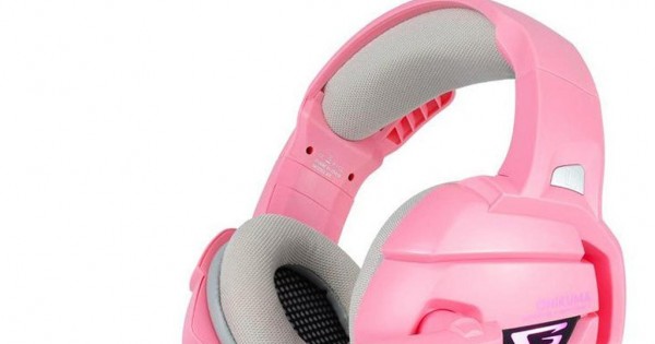 Onikuma gaming headset discount pink