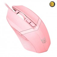 ONIKUMA CW921 Ergonomics Adjustable 3600 DPI Optical Gamer Mice Pink Gaming Mouse