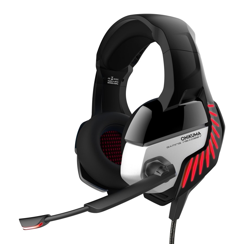 ONIKUMA Gaming Headset K5 PRO with Noise Canceling Mic &7.1 Surround
