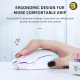 ONIKUMA CW905 RGB Wired Gaming Mouse White — 6400 DPI Optical Sensor, 7 Programmable Buttons, USB Connectivity, Ergonomic Design, 1.5m Cable, RGB Backlit