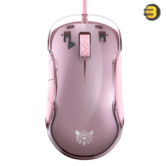 ONIKUMA CW925 RGB Backlit Wired Gaming Mouse Pink — Lightweight Ergonomic Design, Optical Sensor A825, Customizable DPI up to 12800, Durable 20 Million Click Lifespan, 7 Programmable Buttons, Fast Response, Full RGB Lighting, Comfortable Grip ONIKUMA CW925 RGB Backlit Wired Gaming Mouse Pink — Lightweight Ergonomic Design, Optical Sensor A825, Customizable DPI up to 12800, Durable 20 Million Click Lifespan, 7 Programmable Buttons, Fast Response, Full RGB Lighting, Comfortable Grip