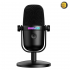 ONIKUMA M830 USB Desktop Colorful RGB Condenser Microphone — 14mm Capsule, Cardioid Polar Pattern, Noise Reduction, Plug and Play, One-Key Mute, Adjustable Angle, Compatible with PC, Mac, Linux, Streaming, Recording, Gaming, RGB Lighting Effects