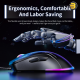 ONIKUMA CW917 RGB Wired Gaming Mouse, 3600 DPI — 6 Programmable Buttons, Ergonomic Design, 7 RGB Lighting Modes, 100IPS Motion Detection, USB 2.0, Black ONIKUMA CW917 RGB Wired Gaming Mouse, 3600 DPI — 6 Programmable Buttons, Ergonomic Design, 7 RGB Lighting Modes, 100IPS Motion Detection, USB 2.0, Black