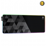 Onikuma MP006 RGB Gaming Mousepad Black & Grey 800×300×4mm extended size — 12 customizable RGB lighting modes, smooth waterproof microfiber surface Onikuma MP006 RGB Gaming Mousepad Black & Grey 800×300×4mm extended size — 12 customizable RGB lighting modes, smooth waterproof microfiber surface