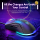 ONIKUMA CW917 RGB Wired Gaming Mouse, 3600 DPI — 6 Programmable Buttons, Ergonomic Design, 7 RGB Lighting Modes, 100IPS Motion Detection, USB 2.0, Black ONIKUMA CW917 RGB Wired Gaming Mouse, 3600 DPI — 6 Programmable Buttons, Ergonomic Design, 7 RGB Lighting Modes, 100IPS Motion Detection, USB 2.0, Black