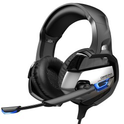 ONIKUMA Gaming Headset K5 - with Noise Canceling Mic &7.1 Surround Bass, Over Ear Gaming Headphones for Xbox 360, Xbox One, PS4, PC, Mac, Laptop, NS