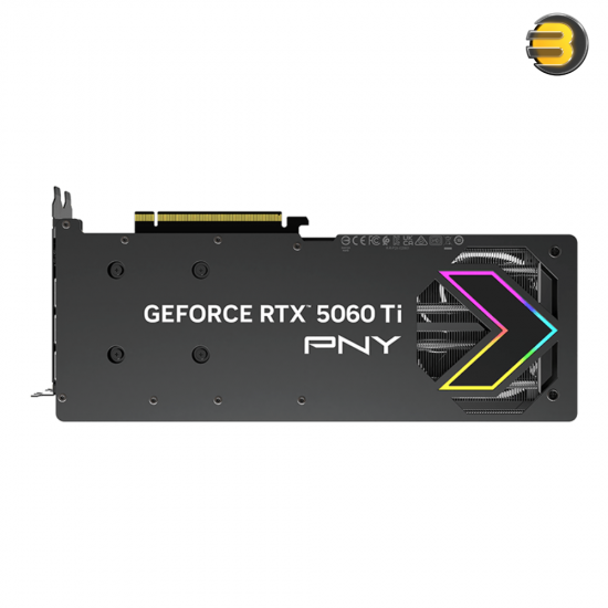 PNY GeForce RTX 5060 Ti 8GB GDDR7 OC Triple Fan PNY GeForce RTX 5060 Ti 8GB GDDR7 OC – Blackwell & 2572 MHz Boost