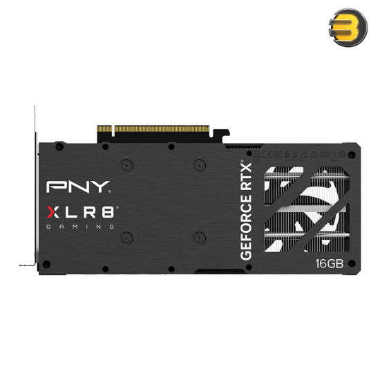 PNY RTX 4060 Ti 16GB OC XLR8 Gaming VERTO Dual Fan — 128-Bit GDDR6 - 1 x HDMI 2.1 - 3 x DisplayPort 1.4 - 4352 Cores CUDA Cores