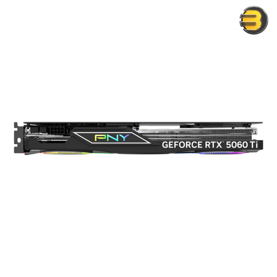PNY GeForce RTX 5060 Ti 8GB GDDR7 OC Triple Fan PNY GeForce RTX 5060 Ti 8GB GDDR7 OC – Blackwell & 2572 MHz Boost