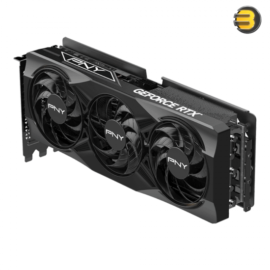 PNY GeForce RTX 5070 Ti 16GB VERTO OC Triple Fan Graphics Card GDDR7 256-bit — PCIe 5.0 x16, Boost Clock Up to 2790 MHz, 8960 CUDA Cores, HDMI 2.1, 3x DisplayPort 2.1b, 300W TDP