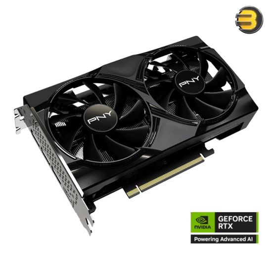 PNY GeForce RTX 5050 8GB GDDR6 – Blackwell & 2572 MHz Boost