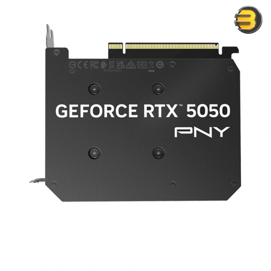 PNY GeForce RTX 5050 8GB GDDR6 – Blackwell & 2572 MHz Boost