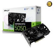 PNY GeForce RTX 5050 8GB GDDR6 Dual Fan Graphics Card PNY GeForce RTX 5050 8GB GDDR6 Dual Fan Graphics Card