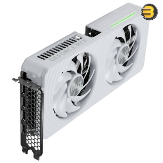 Palit GeForce RTX 5060 Ti White OC 16GB GDDR7 Graphics Card – NVIDIA Blackwell Architecture, 4352 CUDA Cores, Triple-Fan White Cooling System, DLSS 4, Ray Tracing, PCIe 4.0, RGB Lighting Palit GeForce RTX 5060 Ti White OC 16GB GDDR7 Graphics Card – NVIDIA Blackwell Architecture, 4352 CUDA Cores, Triple-Fan White Cooling System, DLSS 4, Ray Tracing, PCIe 4.0, RGB Lighting