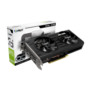 Palit GeForce RTX 3060 Ti DUAL OC 8GB GDDR6 Ray-Tracing Graphics