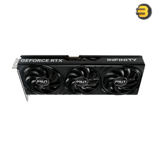 Palit GeForce RTX 5060 Ti Infinity 3 OC 16GB GDDR7 Graphics Card – NVIDIA Blackwell Architecture, 4352 CUDA Cores, Triple-Fan Cooling System, DLSS 4, Ray Tracing, PCIe 4.0, RGB Lighting Palit GeForce RTX 5060 Ti Infinity 3 OC 16GB GDDR7 Graphics Card – NVIDIA Blackwell Architecture, 4352 CUDA Cores, Triple-Fan Cooling System, DLSS 4, Ray Tracing, PCIe 4.0, RGB Lighting
