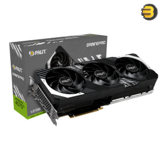 Palit GeForce RTX 4070 Ti GamingPro 12GB GDDR6X 192-Bit PCIe 4.0 Desktop Graphics Card