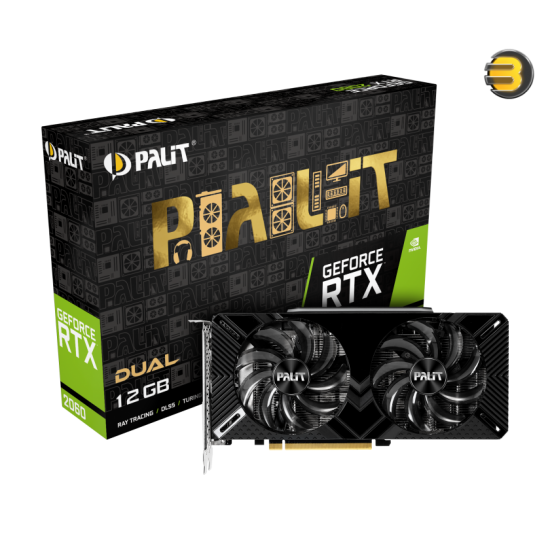 Palit GeForce RTX 2060 Dual 12GB 192bit GDDR6
