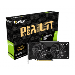 Palit GTX 1660Ti DUAL OC 6GB GDDR6 Graphics Card  NE6166TS18J9-1160C