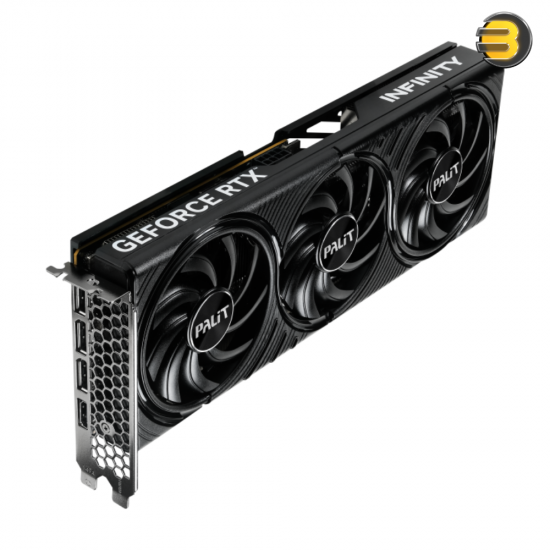 Palit GeForce RTX 5060 Ti Infinity 3 OC 16GB GDDR7 Graphics Card – NVIDIA Blackwell Architecture, 4352 CUDA Cores, Triple-Fan Cooling System, DLSS 4, Ray Tracing, PCIe 4.0, RGB Lighting Palit GeForce RTX 5060 Ti Infinity 3 OC 16GB GDDR7 Graphics Card – NVIDIA Blackwell Architecture, 4352 CUDA Cores, Triple-Fan Cooling System, DLSS 4, Ray Tracing, PCIe 4.0, RGB Lighting