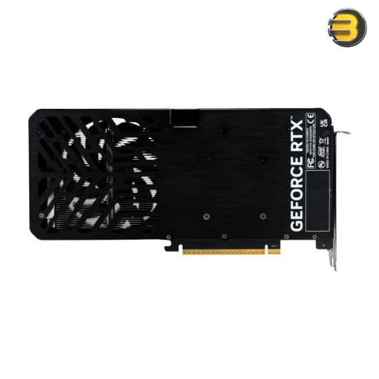 Palit GeForce RTX 5050 Dual 8GB GDDR6 — NVIDIA Blackwell Architecture, 2560 CUDA Cores, 20 Gbps Memory Speed, PCIe 5.0, Composite Heat Pipe Cooling, Dual Axial Fans, 2-Slot Design, DLSS 4, Reflex 2, NVIDIA Broadcast, HDMI 2.1b, 3x DisplayPort 2.1b, Studio