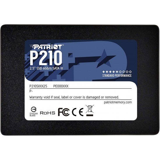 Patriot P210 2.5" 2TB SATA III Internal Solid State Drive (SSD) P210S2TB25