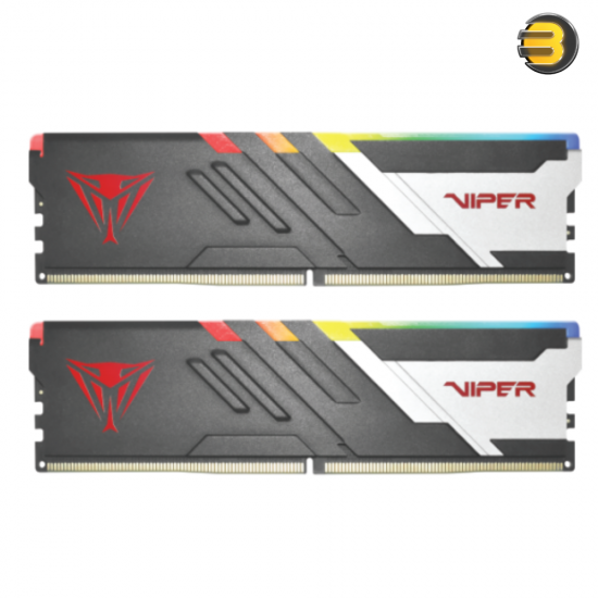 PATRIOT VIPER VENOM RGB DDR5 32GB (2X16GB) 6400MT/s UDIMM KIT PATRIOT VIPER VENOM RGB DDR5 32GB (2X16GB) 6400MT/s UDIMM KIT