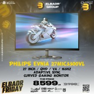 Philips Evnia 27 inch — QHD VA 165Hz Adaptive Sync Curved Gaming Monitor - 27M1C5500VL