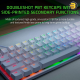 Razer Huntsman Mini 60% Wired — Optical Clicky Switch - Gaming Keyboard - Chroma RGB Backlighting - Mercury
