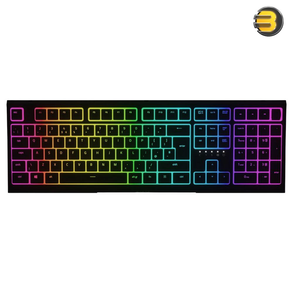 Razer Ornata V2 Gaming Keyboard Hybrid Mechanical Key Switches