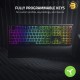 Razer Ornata V2 Gaming Keyboard Hybrid Mechanical Key Switches - Customizable Chroma RGB Lighting - Individually Backlit Keys - Detachable Plush Wrist Rest - Programmable Macros