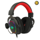 Redragon H510 Zeus-X RGB Wired Gaming Headset - 7.1 Surround Sound - Memory Foam Ear Pads - 53MM Drivers - Detachable Microphone - Multi Platforms Headphone - Compatible with PC/PS4/NS