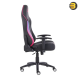 Redragon C212 Burnout black and pink gaming chair with ergonomic lumbar support and 2D adjustable armrests
