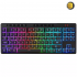 Redragon K516 PRO Shiva RGB Wireless Bluetooth Membrane Gaming Keyboard – 87-Key TKL, Tri-Mode USB-C/2.4 GHz/Bluetooth, On-Board Macros & Multimedia Keys, Software Supported