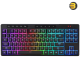 Redragon K516 PRO Shiva RGB Wireless Bluetooth Membrane Gaming Keyboard – 87-Key TKL, Tri-Mode USB-C/2.4 GHz/Bluetooth, On-Board Macros & Multimedia Keys, Software Supported