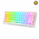 Redragon K617CT-RGB Transparent RGB 60% Wired Gaming Keyboard – FPS Optimized, Customizable Lighting, Space-Saving Design Redragon K617CT-RGB Transparent RGB 60% Wired Gaming Keyboard – FPS Optimized, Customizable Lighting, Space-Saving Design