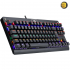 Redragon K568R Dark Avenger Tenkeyless 87‑Key Wired Mechanical Gaming Keyboard — Red Switches, Rainbow LED Backlight – Black