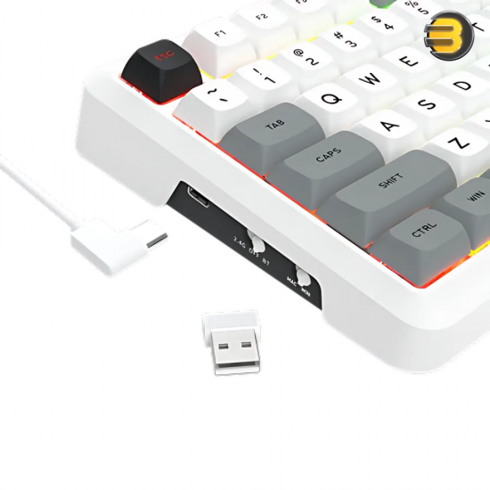 Redragon BRAGI PRO K688-RGB-PRO 3-Mode Wireless Mechanical Keyboard – Gasket-Mounted, Hot-Swappable, RGB Lighting, USB-C Redragon BRAGI PRO K688-RGB-PRO 3-Mode Wireless Mechanical Keyboard – Gasket-Mounted, Hot-Swappable, RGB Lighting, USB-C