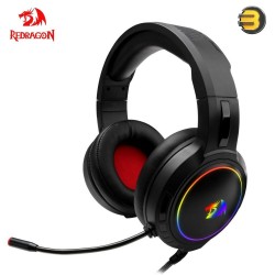 Redragon H270 Mento RGB gaming Headphone,3.5mm Surround sound Computer headset Earphones Microphone for PC MAC PS4 Xbox one | TYPC C
