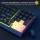 Redragon K515 PRO Shiva RGB Wireless Bluetooth Membrane Gaming Keyboard – Tri-Mode (Wired/2.4 GHz/Bluetooth), 98 Keys, On-Board Macro & Multimedia Keys, Detachable Wrist Rest, Software Supported