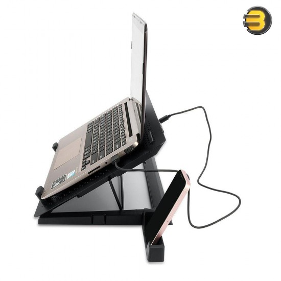 Redragon IVY GCP500 RGB Laptop Cooling Pad – Multi-Fan & Ergonomic Design
