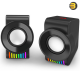 Redragon KAGE GS514 Wired Desktop PC Gaming Speaker with Dynamic RGB