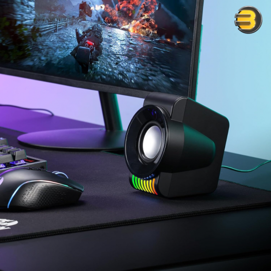 Redragon KAGE GS514 Wired Desktop PC Gaming Speaker with Dynamic RGB