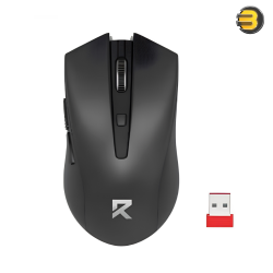 Redragon BM-4051 Wireless Office Mouse – 4000 DPI, 5-Level Adjustable, Ergonomic