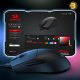 Redragon M724 black 49g ultralight wired gaming mouse with ergonomic natural grip