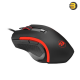 Redragon NOTHOSAUR M606 Gaming Mouse – 6 Buttons, 4 DPI (1000/1600/2400/3200), 10G Acceleration, 125Hz Polling, 7-Color Backlit, 180cm Braided Cable, Durable REFLON Feet